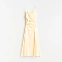 Reserved - Nabrana maxi haljina