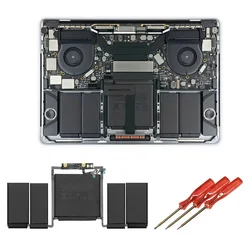 shumee Baterija za Apple Macbook Pro 13 A1706 2017 A1819 MLVP2LL 4313mAh Original TI