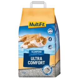 MultiFit pesek za mačke Ultra Comfort 15 L