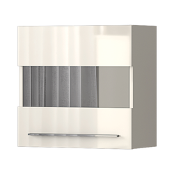 JELA VISEĆA KOMODA VK60-1KS/PN - kolekcija Piano - Bež lak/Bež Lak - 60x57x29 cm