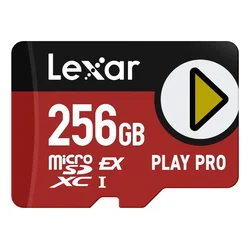 Lexar 256GB PLAY Pro microSD Express 7.1 C10 U3