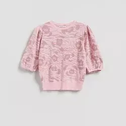 Reserved - Bluza sa ukrasnim dezenom