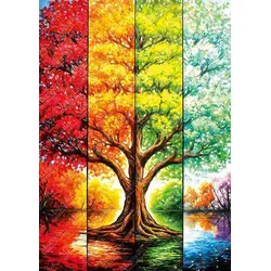 Magnolia - Puzzle Drevo v jeseni - 1 000 kosov