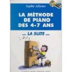 ALLERME: LA METHODE DE piano DES 4-7 ANS LA SUITE NOTE