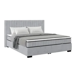 Box Krevet Maya C 200/200 cm , siva