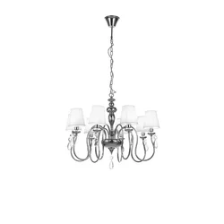 LUSTER ADELYN 8XE14/40W METAL/BIJELA