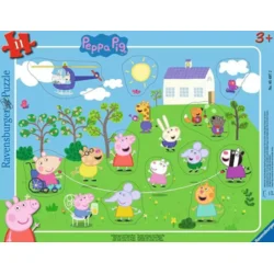 Ravensburger puzzle - Pepa prase - 11 delova