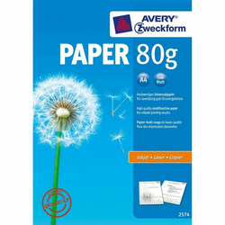 Avery-Zweckform Avery-Zweckform univerzalni papir za pisače PAPER tinta + laser 2574 DIN A4 80 g/m 500 lis