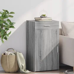 Komoda boja sivog hrasta sonome 50x42,5x93 cm konstruirano drvo