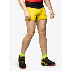 Tekaške kratke hlače La Sportiva Tempo Short - yellow/black