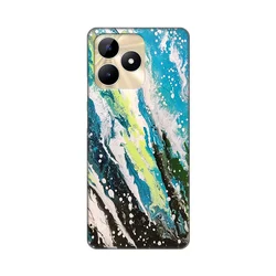 Torbica Silikonska Print Skin za Realme C53 Abstract