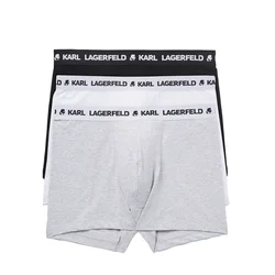 Karl Lagerfeld Boksarice siva/črna/bela