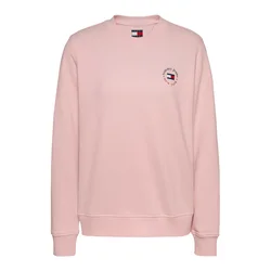 Tommy Jeans Majica ESSENTIAL rosé/rdeča/črna