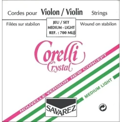 A-struna za violino 3/4 in 1/2 Corelli New Crystal