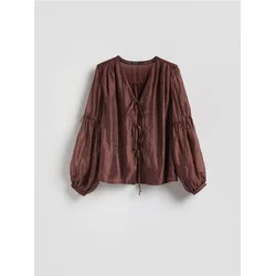 Reserved - Bluza s dekorativnom vezicom