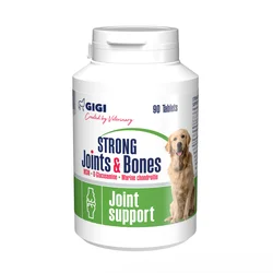 Gigi Strong Joints & Bones 1600 mg suplement za pse za zglobove i kosti 90 tableta