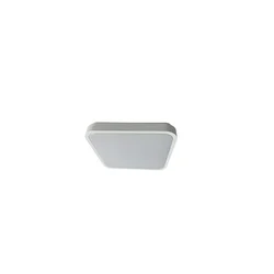 Rabalux LED Plafonjera Alenzo, 24W, DIP Switch 3000-6500K, 29x29cm, IP44, Bela