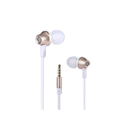 In-Ear ušesne slušalke RM-610D, 3.5mm AUX, Remax, 1.2m, zlata