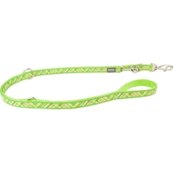 Red Dingo Switch Leash Flanno zelena 20 mm