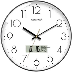 Compas Zidni sat C3219AY, 35 cm, Crni