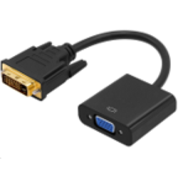 Adapter Stars Solutions DVI na VGA crni
