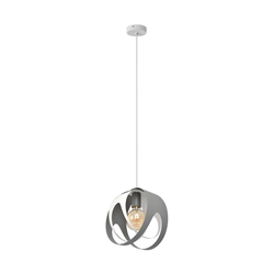 Luster na sajli MOONLIGHT 1xE27/15W/230V siva