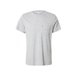 LEVIS  Majica Classic Pocket Tee pegasto siva