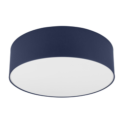 Plafonsko svetlo SIRJA PASTEL DOUBLE 4xE27/15W/230V prečnika 45 cm tamnoplava