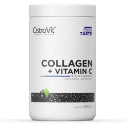 Kolagen + Vitamin C - OstroVit 400 g Raspberry lemonade with mint