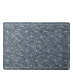 PVC Rectangular Placemat Grey – Elements Ambiente Stitch - 593948