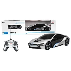 shumee BMW i8 bel model RASTAR 1:24 avtomobil na daljinsko upravljanje + 2,4 GHz daljinski upravljalnik