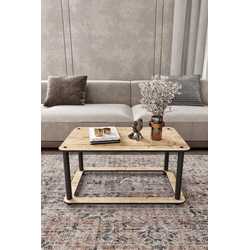 Hanah Home Klub sto Hole Rect, 70x38x42 cm, Krem