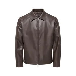 Only & Sons Prehodna jakna ONSRem temno rjava