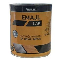 Emajl lak uljani sivi za drvo i metal 0.75l