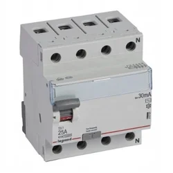LEGRAND diferencialno stikalo 4P 25A 411707