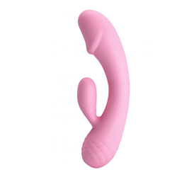 PRETTY LOVE Vibrator sa dodatkom za klitoris Ron, 12 funkcija, Roze