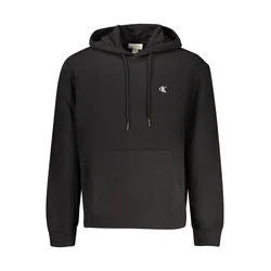 CALVIN KLEIN MEN'S BLACK ZIP-UP SWEATSHIRT