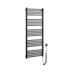 Sapho - Električni sušač peškira METRO-E 500W 134x50 cm mat crne boje
