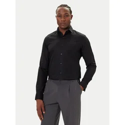 Calvin Klein Srajca LV019EU053 Črna Slim Fit