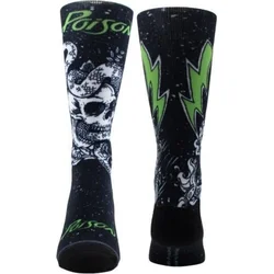 Poison Nogavice Poison Snake Skull One Size