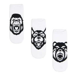 Cropp - Komplet od 3 para čarapa - white