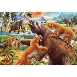 Ravensburger Puzzle Jurska divjina 2x24 kosov