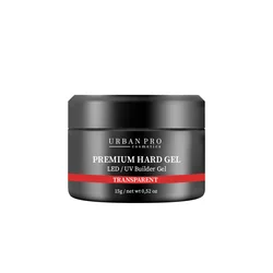 Urban Pro Premium Hard Builder gel za nokte, 51 Transparent, 15g