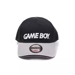 Kačket Nintendo - Black/Grey Gameboy Logo Curved Bill