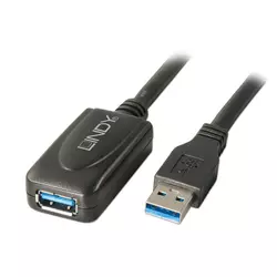 Lindy USB 3.0 Active Extension Cable 5m LY-43155