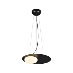 Klausen 111100 - LED luster na sajli PETIT LED/12W/230V crna