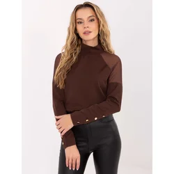 Blouse-MI-BZ-M776.13-brown