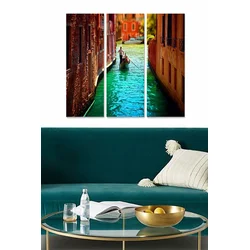 Wallity Slika MDFFTR1023, 70x50 cm, 3 dela