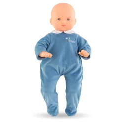 Punčka za oblačenje Bébé Chéri Starry Sky Mon Grand Poupon Corolle z modrimi žmurkajočimi očmi 52 cm