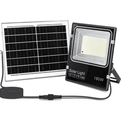Aigostar-LED Solarni reflektor LED/150W/3,2V 3000mAh 3000K/4000K/6500K IP66 + sa daljinskim upravljačem